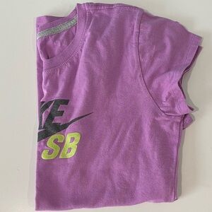 Nike Kids Purple Graphic T-Shirt